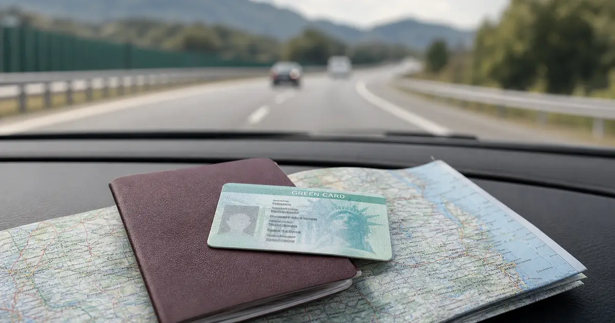 Frontière et carte verte